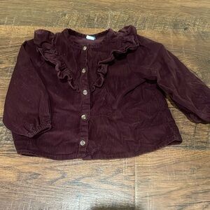 18-24 month button down corduroy top
